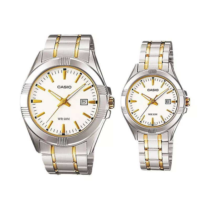Jual Casio Jam Tangan Couple Casio General LTP-1308SG-7AVDF_MTP