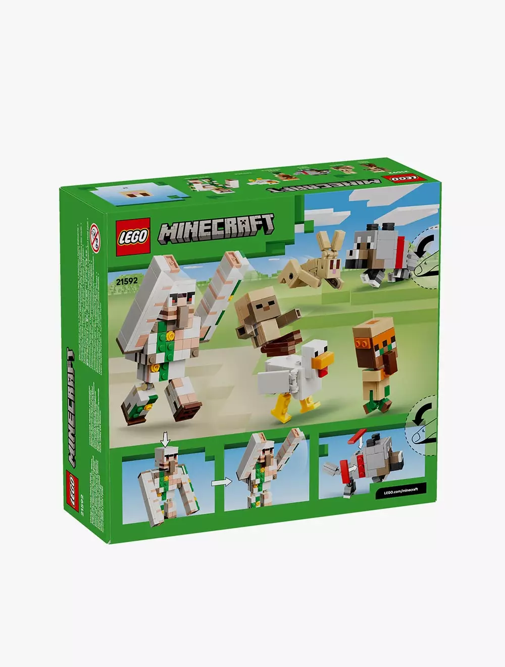 LEGO® Minecraft® Chicken Jockey Desert Attack - 21592