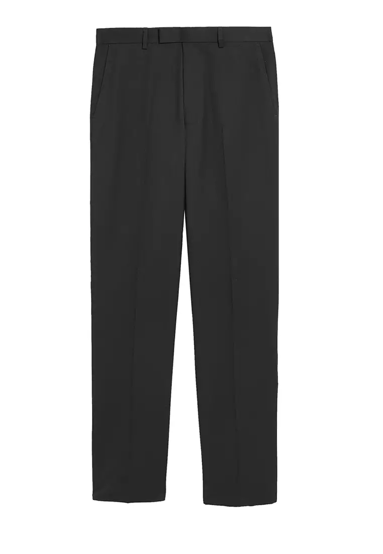 Jual Marks & Spencer Regular Fit Suit Trousers Original 2024 | ZALORA ...