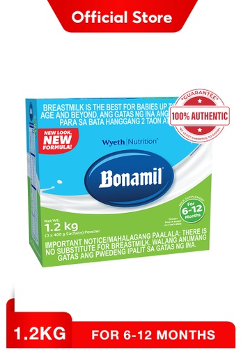 Buy Bonamil Wyeth Bonamil Stage 2 Milk Supplement For 6 To 12 Months 1 2kg Box 2021 Online Zalora Philippines