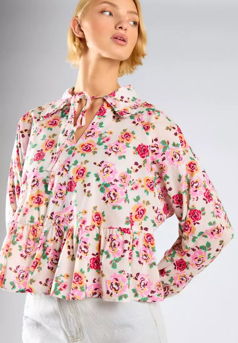 Long Puff Sleeve-Top
