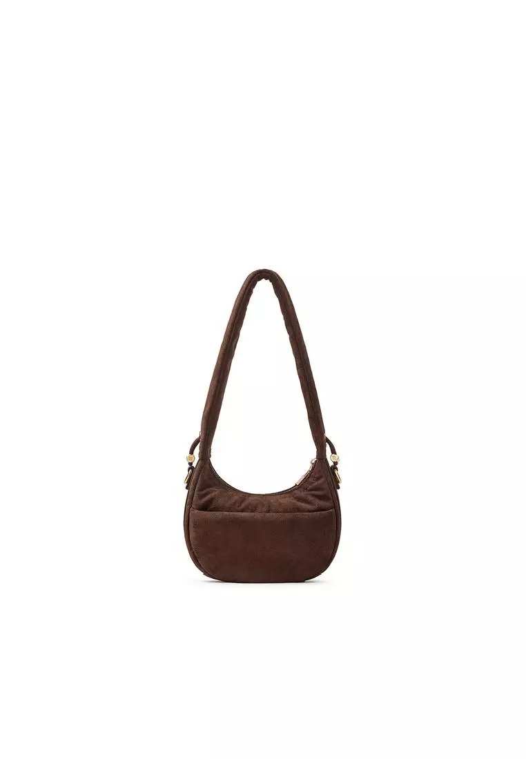 Fuffa Micro 2.0 Bag Suede - Dark Oak