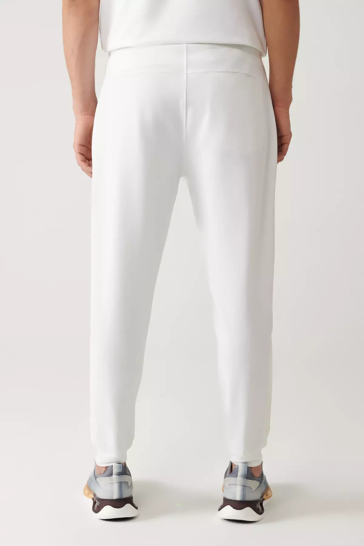 Panel Elastic Sweatpants