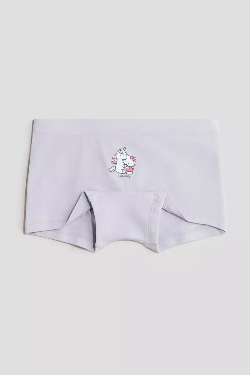 5-pack printed cotton boxer briefs