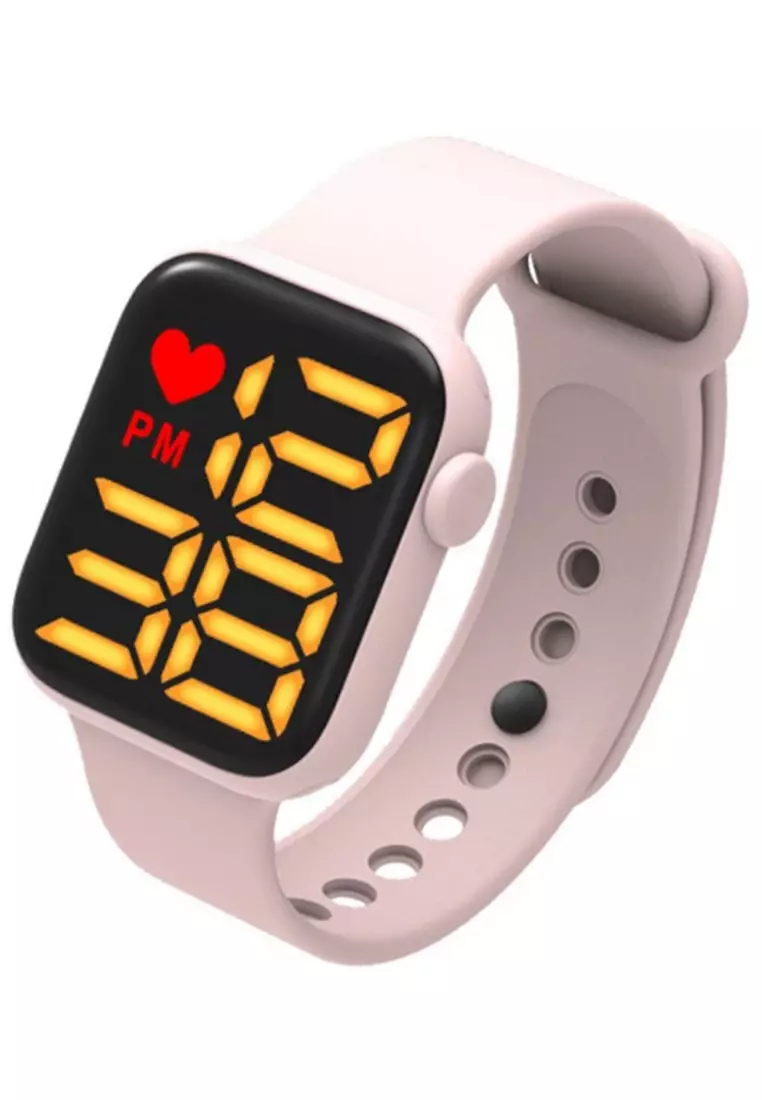 Jam Tangan Pria Digital Waterproof Many Function Strap Tali Material Silicone IR23 ORIGINAL