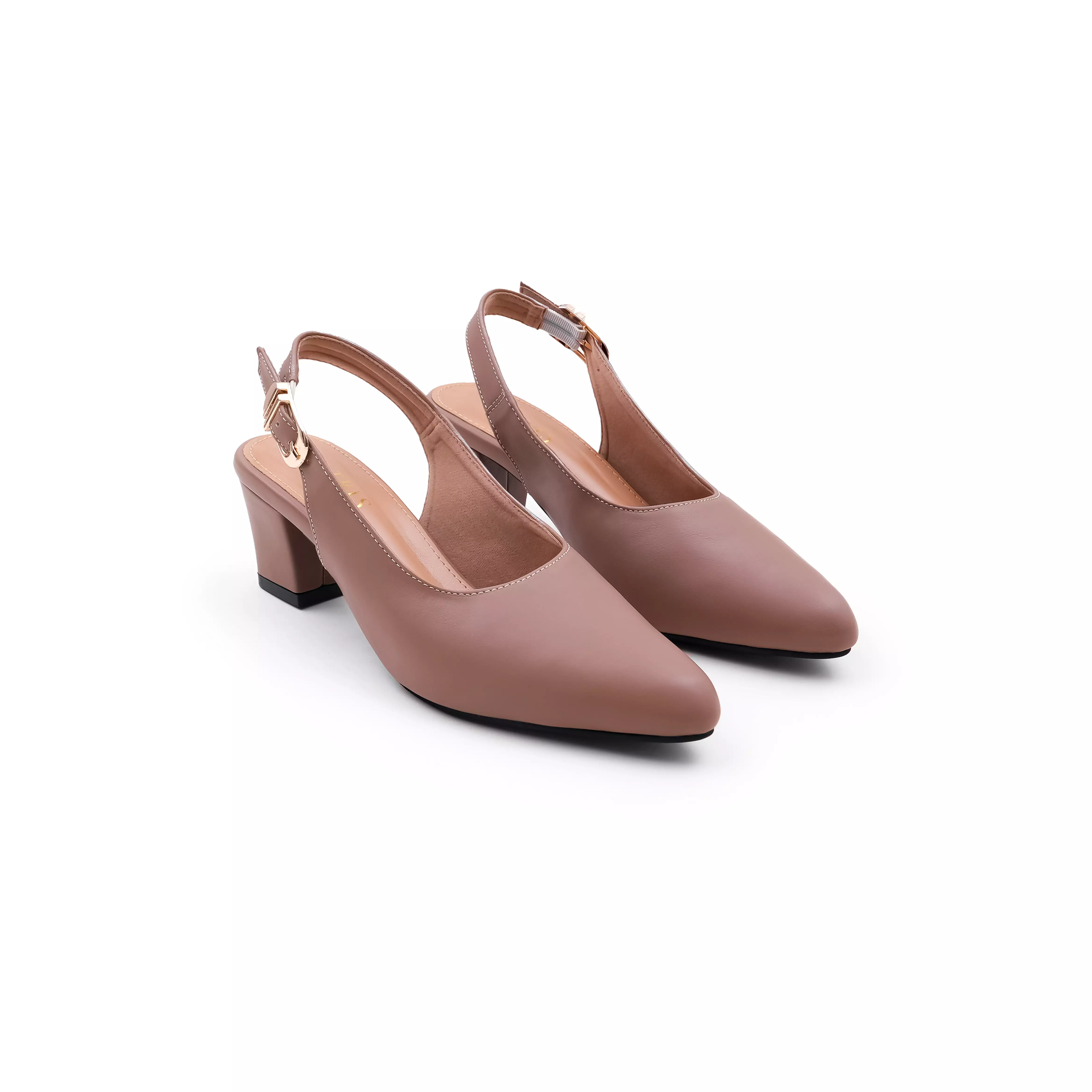 PATRIS Lenora Mules Heels Wanita / Slingback Hak 5 Cm