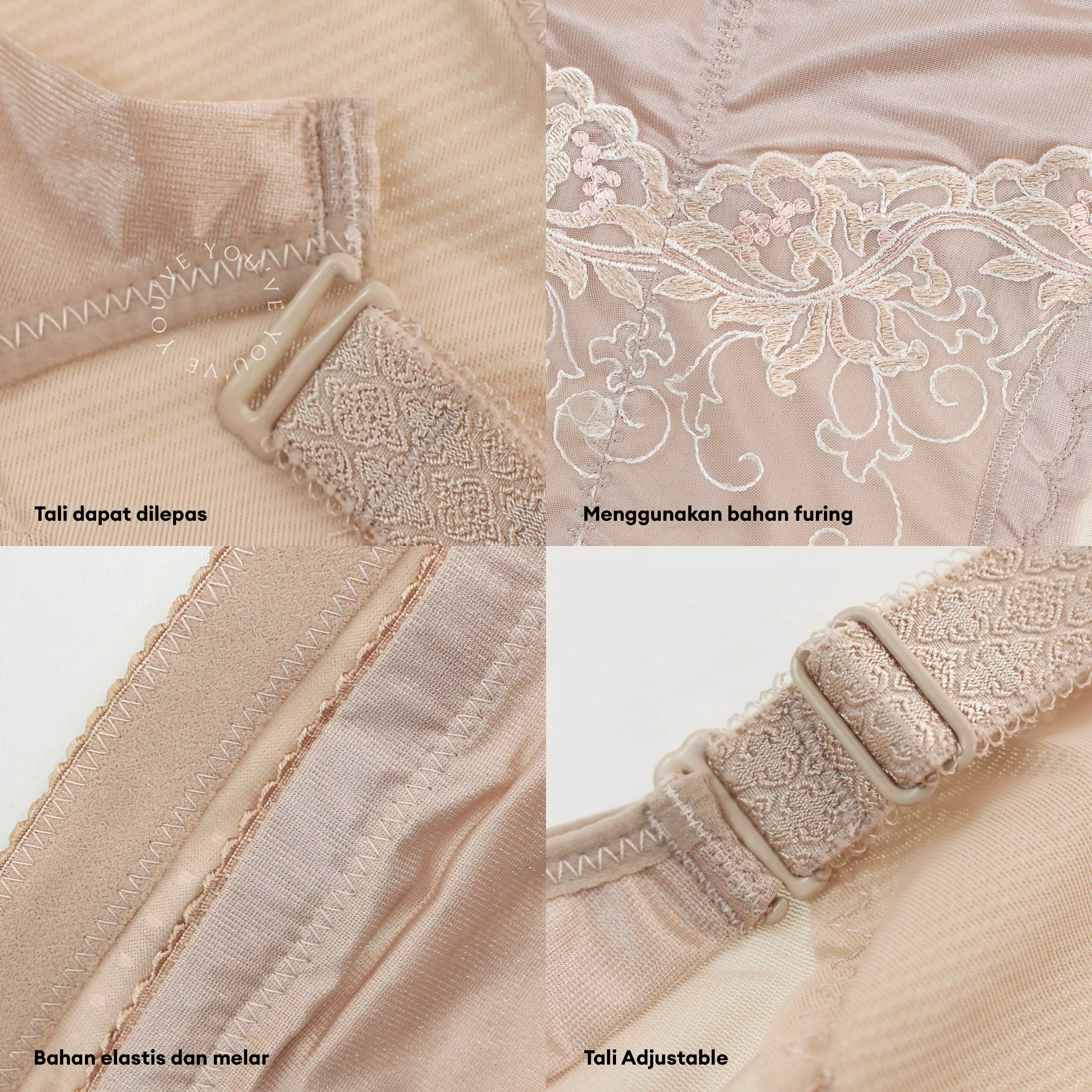 You've  ( YouHave ) Korset Body Shaper Korset Pelangsing Perut Wanita Korset 002367