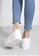 Crystal Korea Fashion white South Korea-made amphibole platform light casual shoes (4CM) D1FAASH9C7B02CGS_4