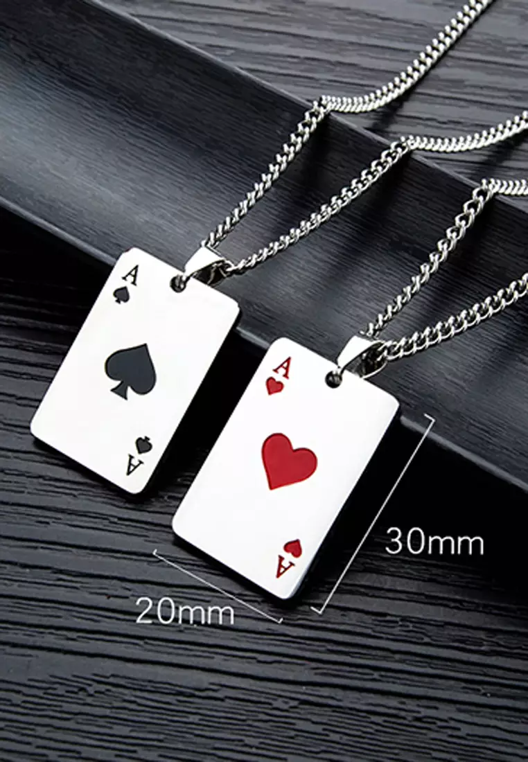 Poker Pendants Necklace