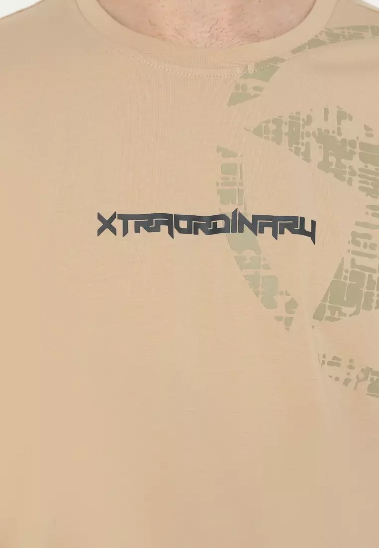 XTRAORDINARY T-Shirt Cotton Spandex Pria 48064