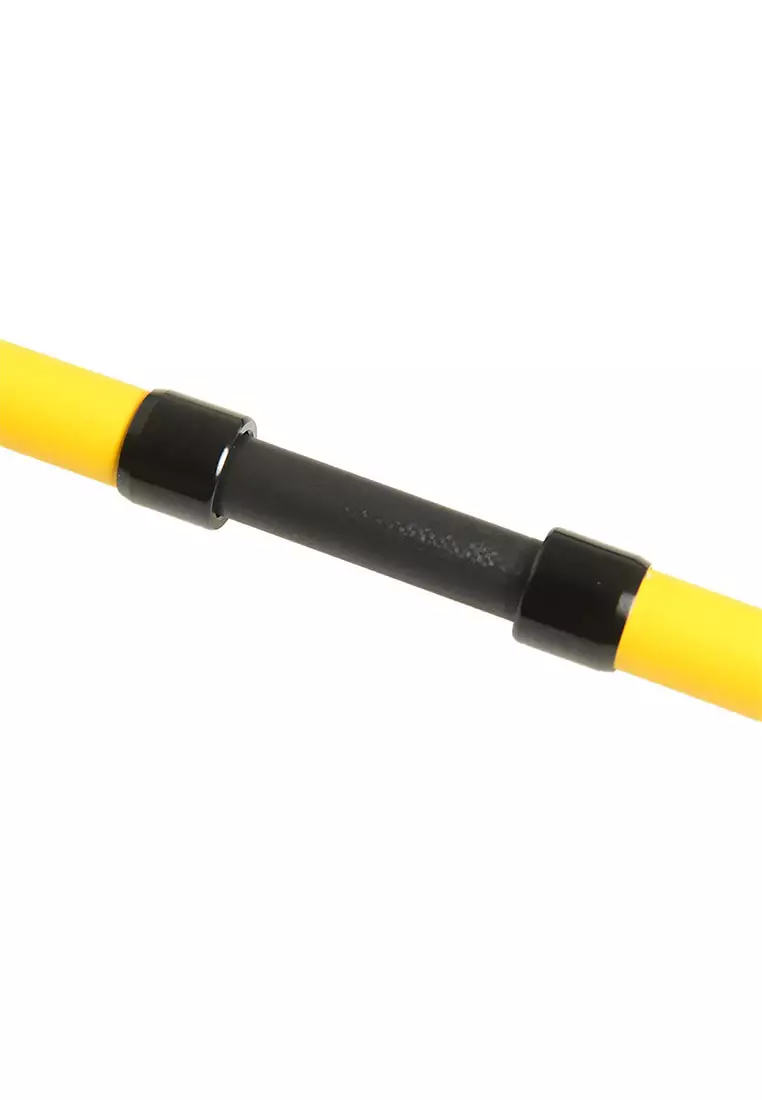 E4214 Ultralight Foldable Carbon Trekking Pole Yellow (Pair) - 110cm