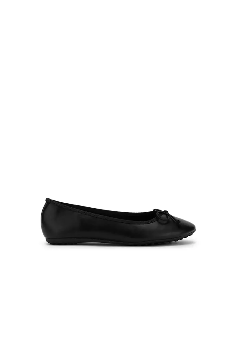 Discount on Nose  shoes - SKU: RIBBON BOW FLAT BALLET
