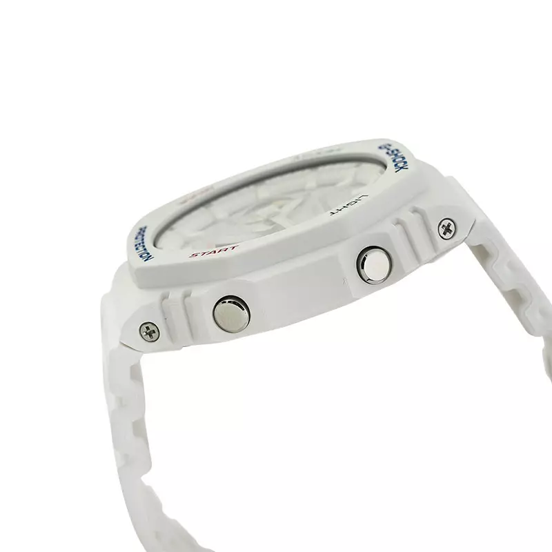 Jam Tangan Pria Casio G-Shock GA-B2100FC-7ADR CasiOak Splashes Of Colorful Accents Digital Analog Dial Resin Band