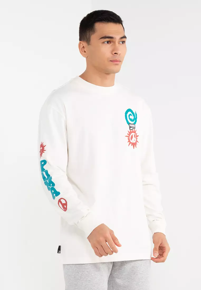 Buy PUMA Downtown Long Sleeve Tee Online ZALORA Malaysia