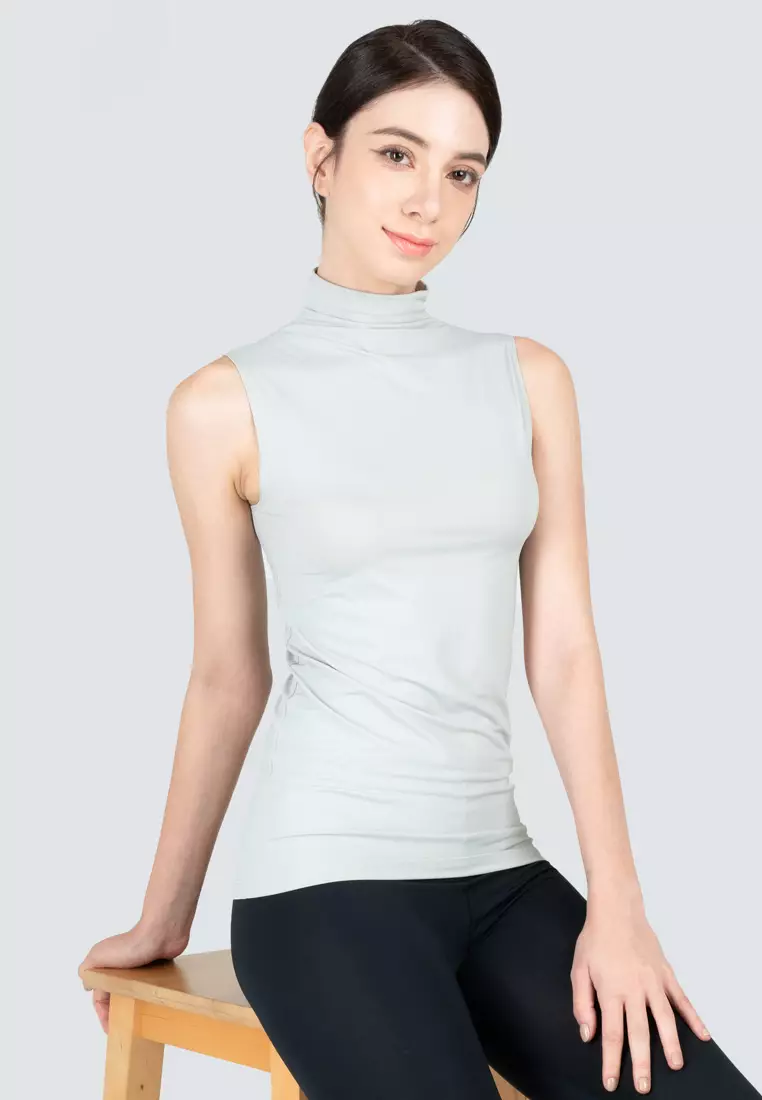Polo Haus - Women’s Inner Wear (High Neck Sleeveless T-Shirt) WBIN002HSL