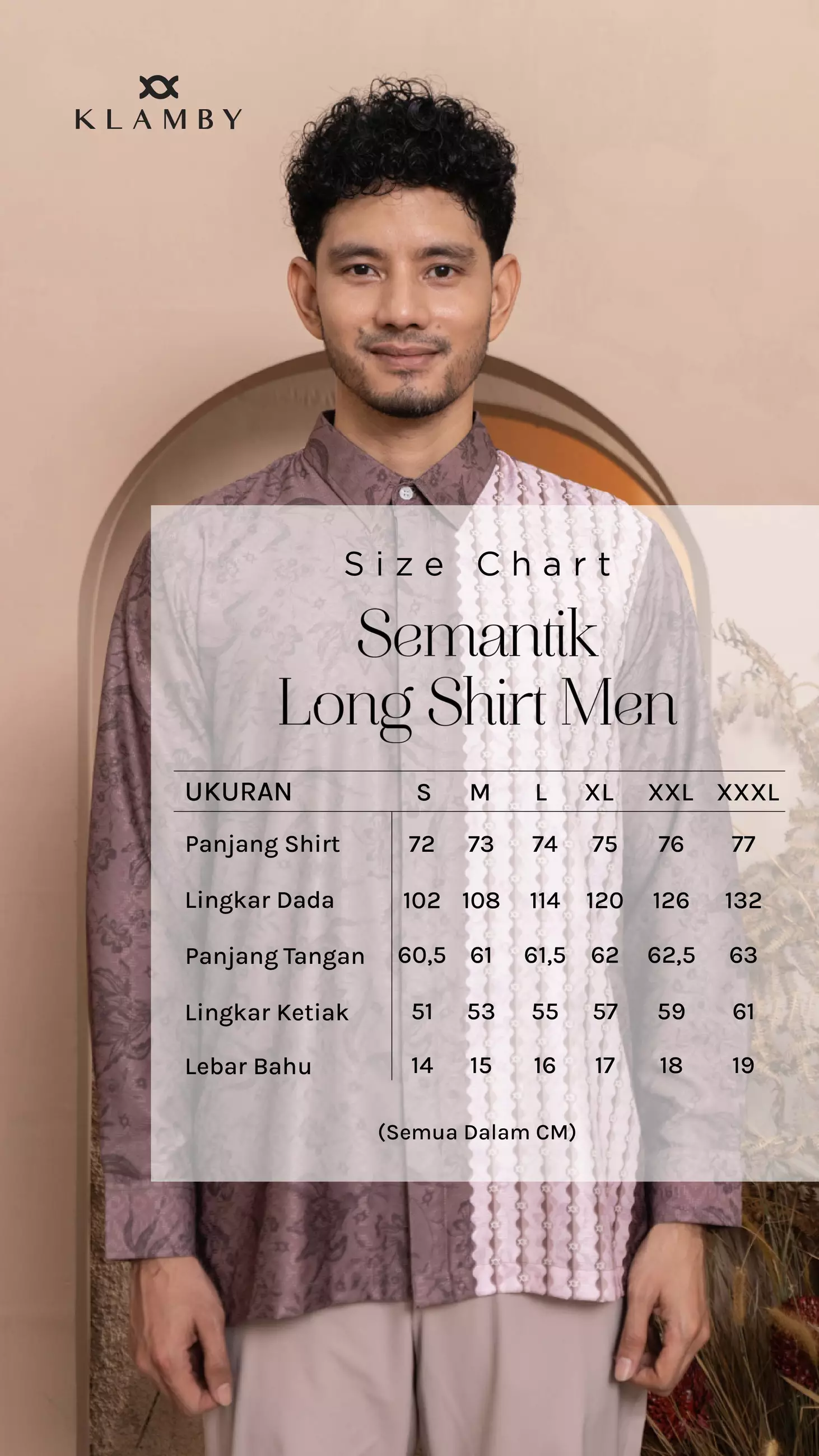 Klamby - Semantik Long Shirt Men Antique Shell