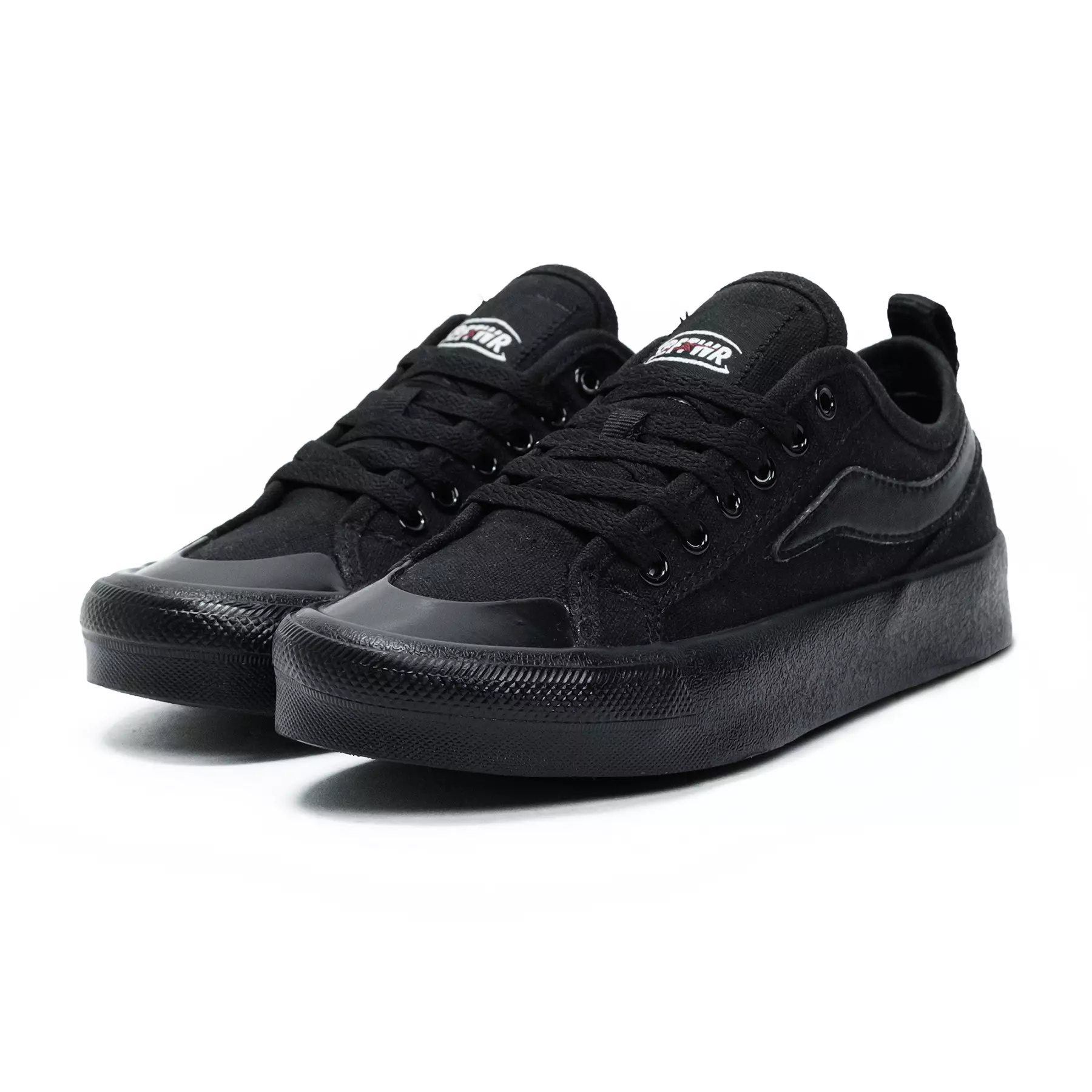 SABA Veron All Black - Sepatu Sneakers Casual Pria Wanita