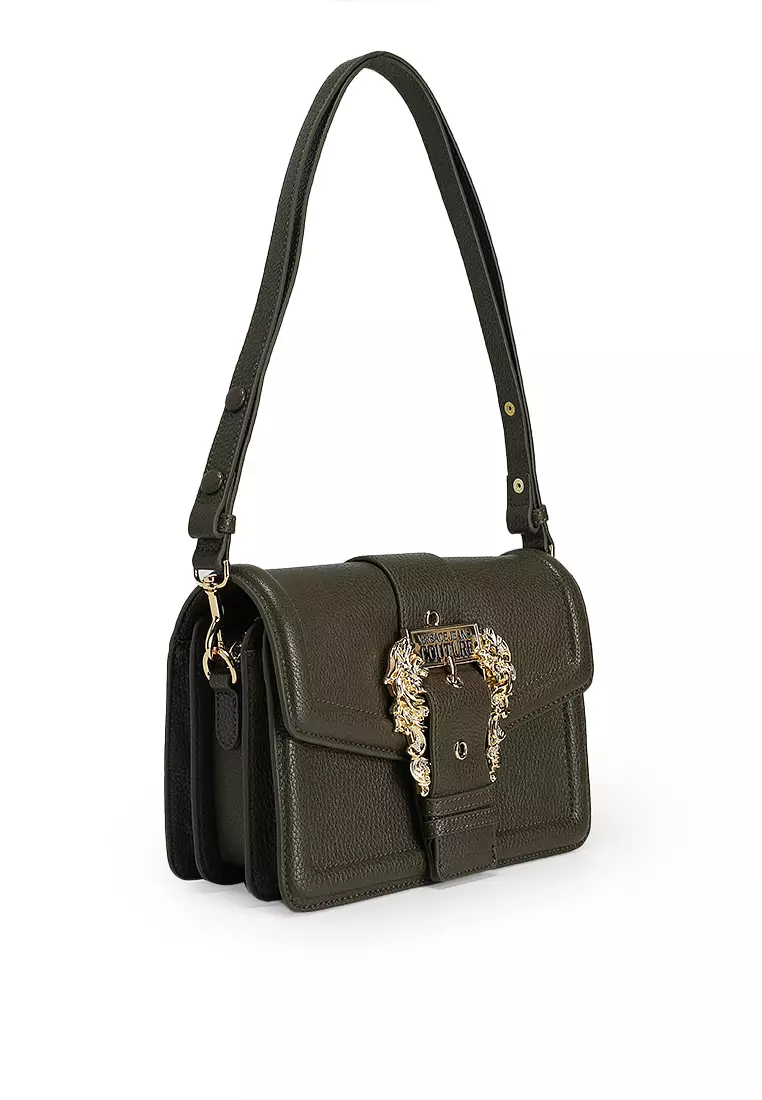 Buy VERSACE JEANS COUTURE Couture 01 Baroque Buckle Shoulder Bag