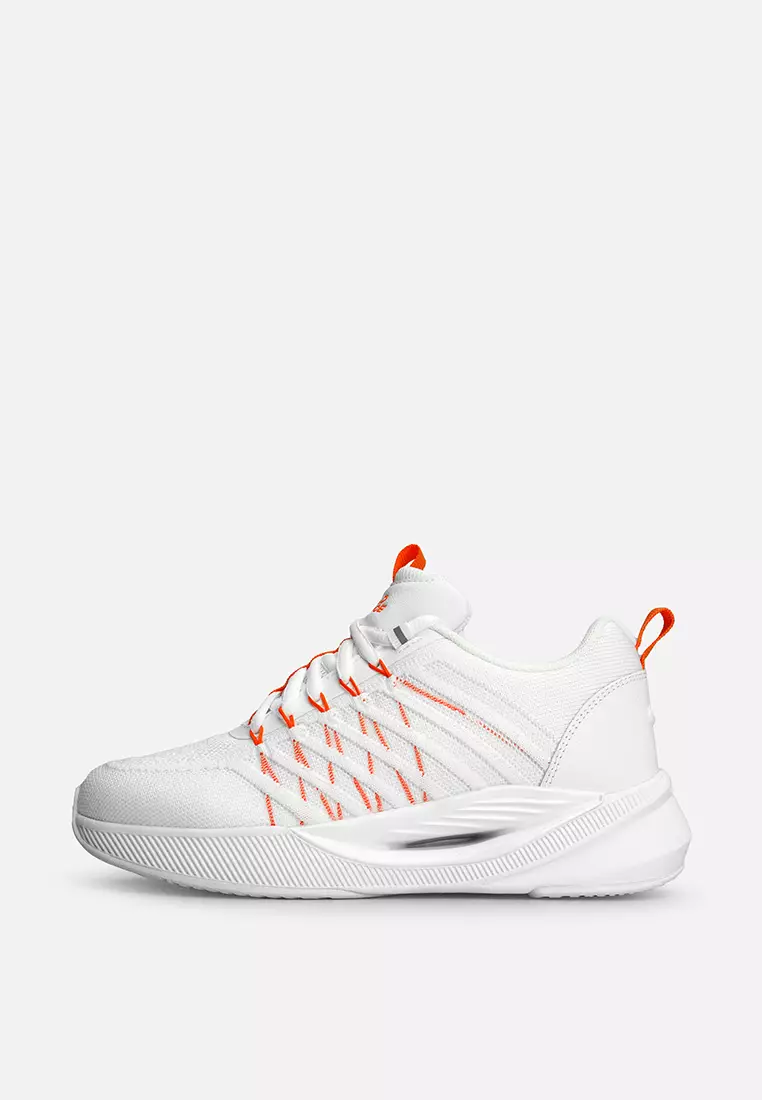 World balance white running shoes on sale
