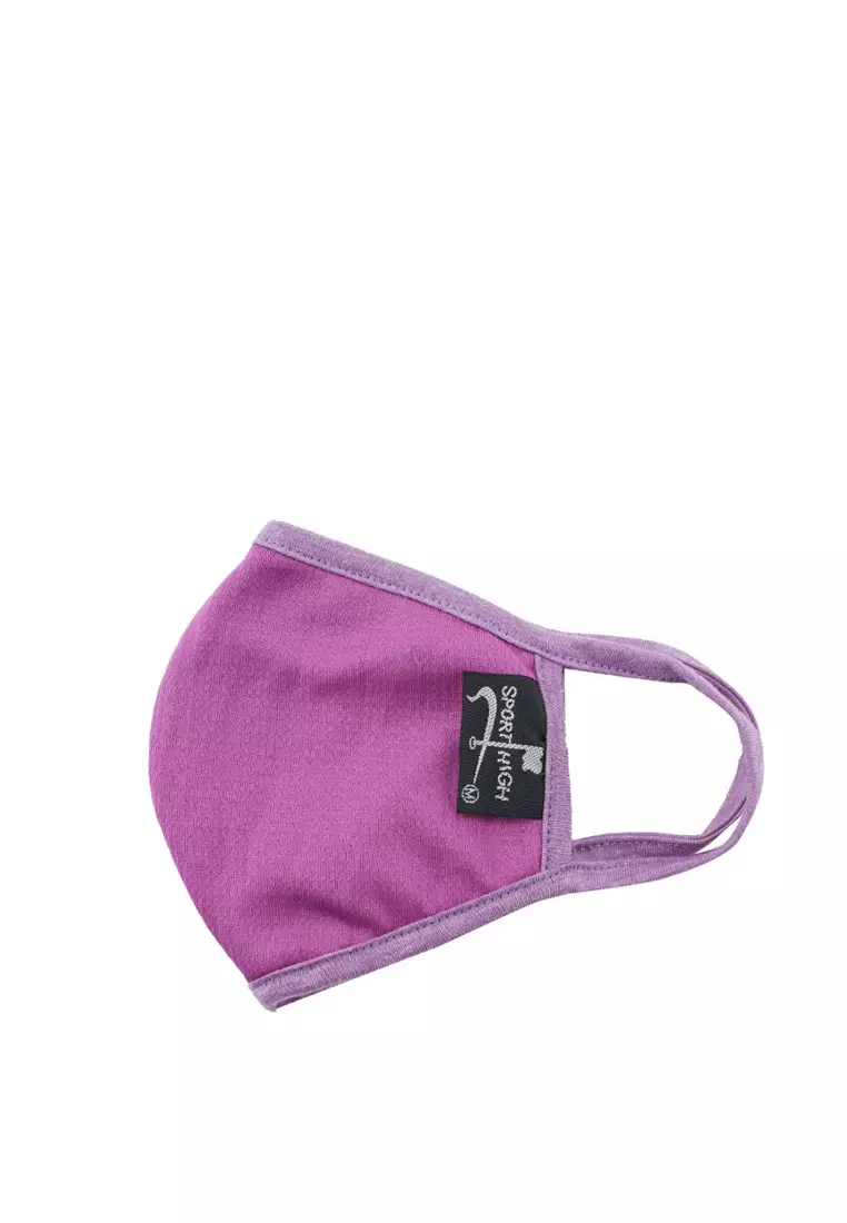 Masker Triple Layer Sport Face, Masker Kain Quick Dry Anti Bacterial