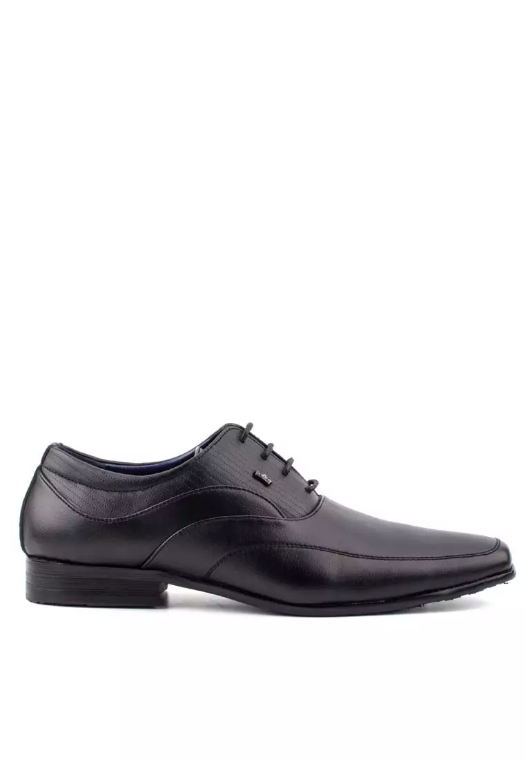 Mens black top smart casual shoes