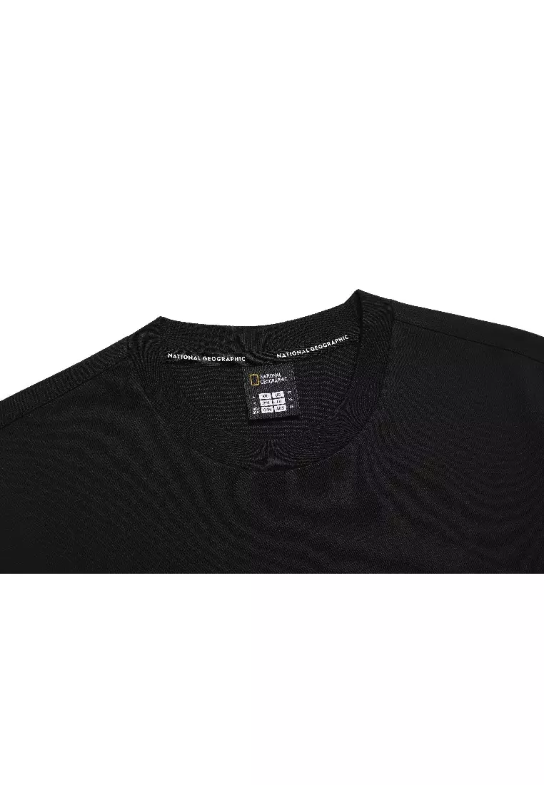 男女同款徽章半寬鬆短袖T恤