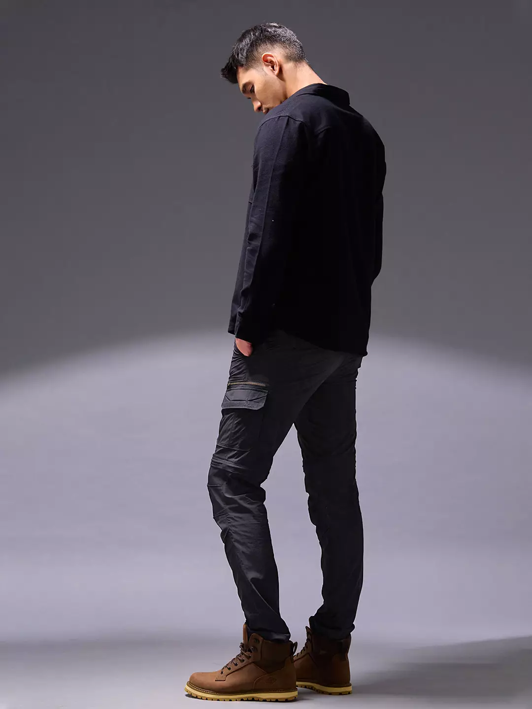 OXCON Cargo Pants Zwiss Dual-mode Celana Cargo Black