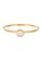 Elli Jewelry white Ring Solitaire Basic Moonstone 375 Yellow Gold C390DAC76F24A3GS_2