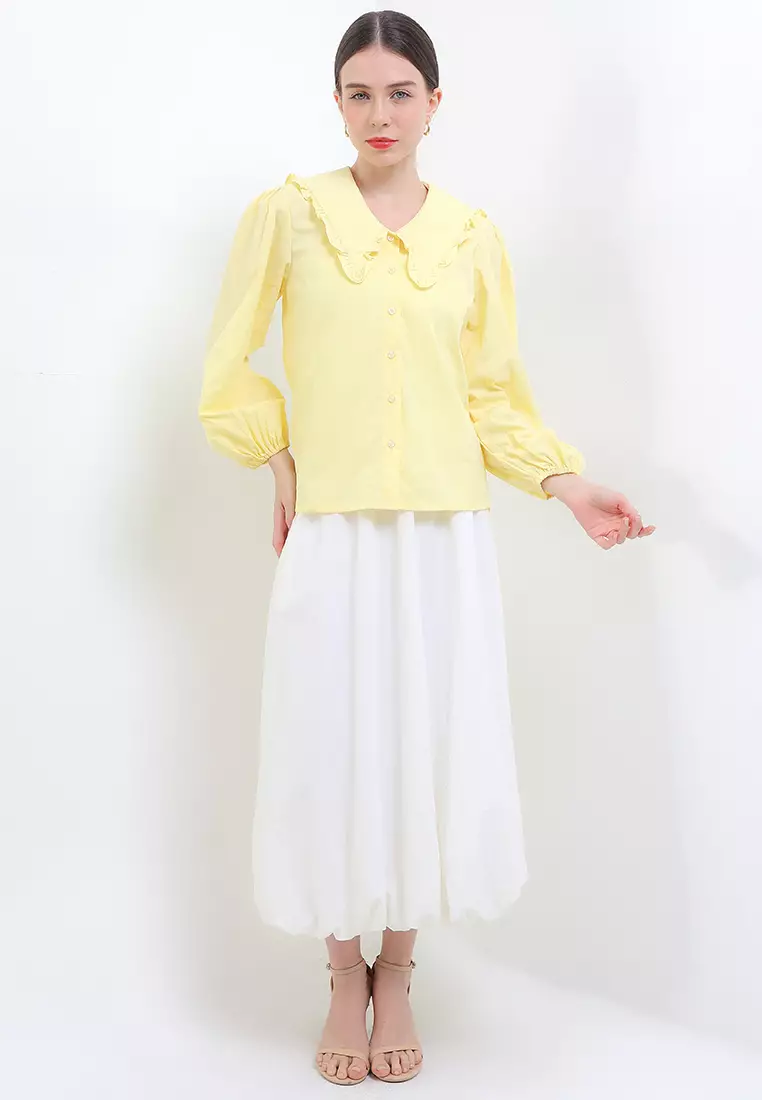 Kemeja Sailor Ruffle - Willow Shirts