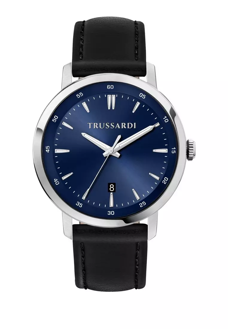 Buy Trussardi 【2 Years Warranty】Trussardi T-Couple 41mm Men's Quartz ...