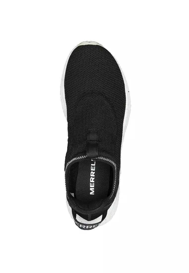 merrell black slip on shoes