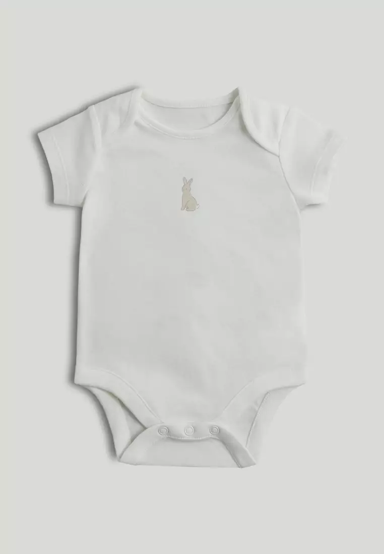 5 Pack My First Pink Short-Sleeved Bodysuits
