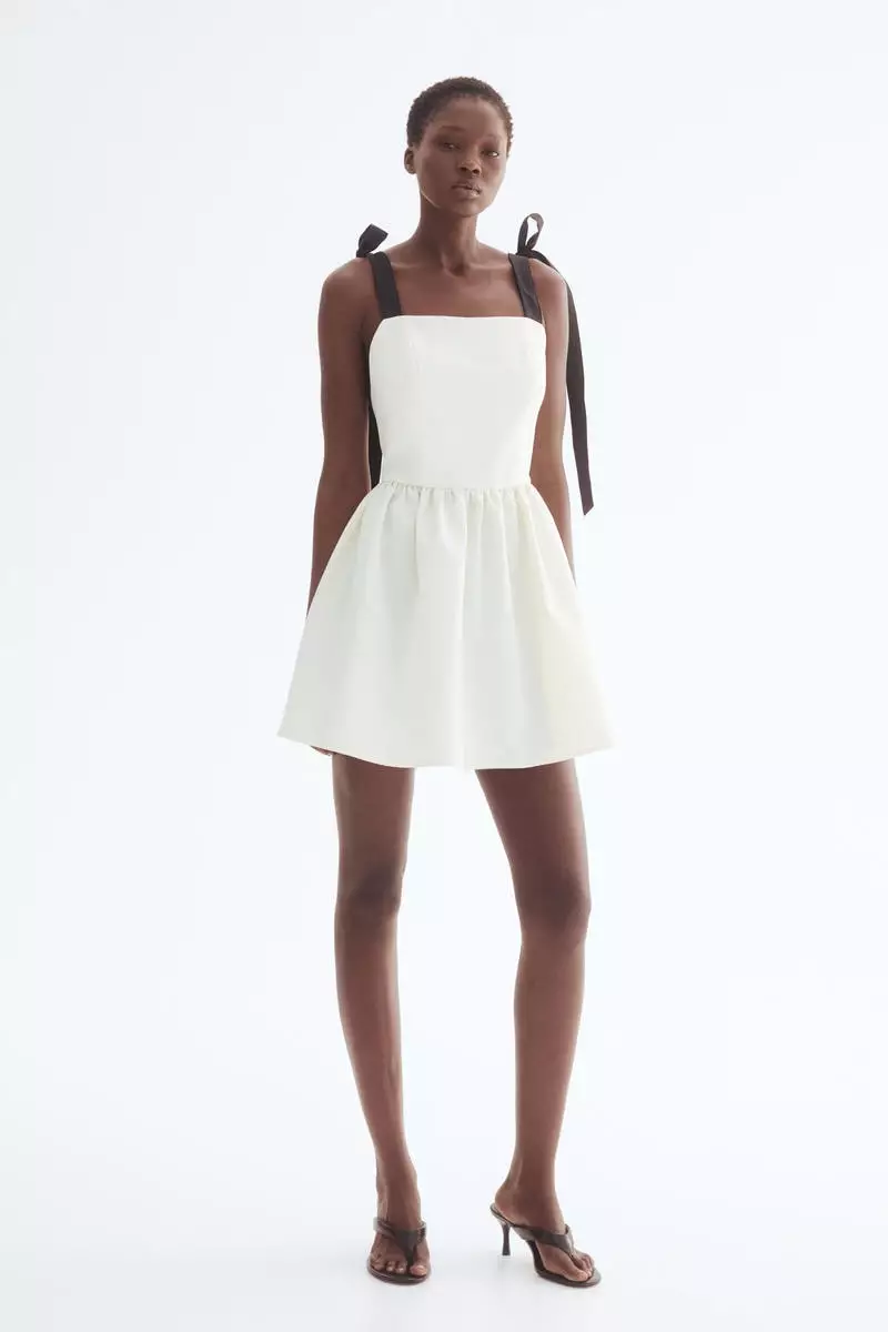 Bow-detail dress