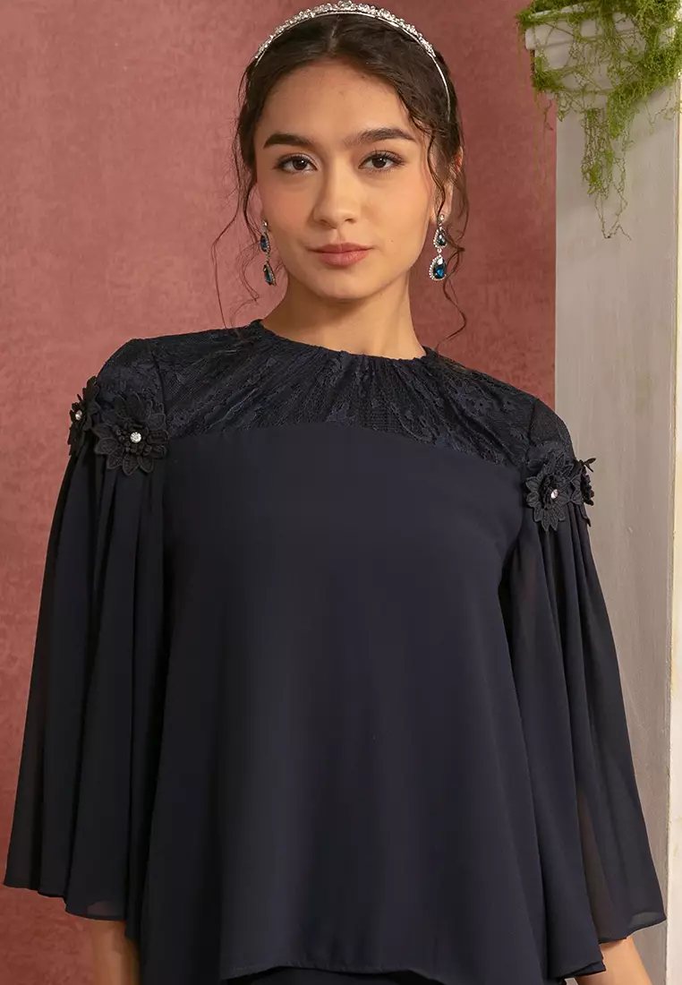 Buy Zalia RECYCLED CHIFFON ZELINE KURUNG SET Online ZALORA Malaysia