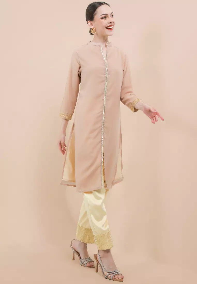 Chanira Festive Aliza Tunic-Nude