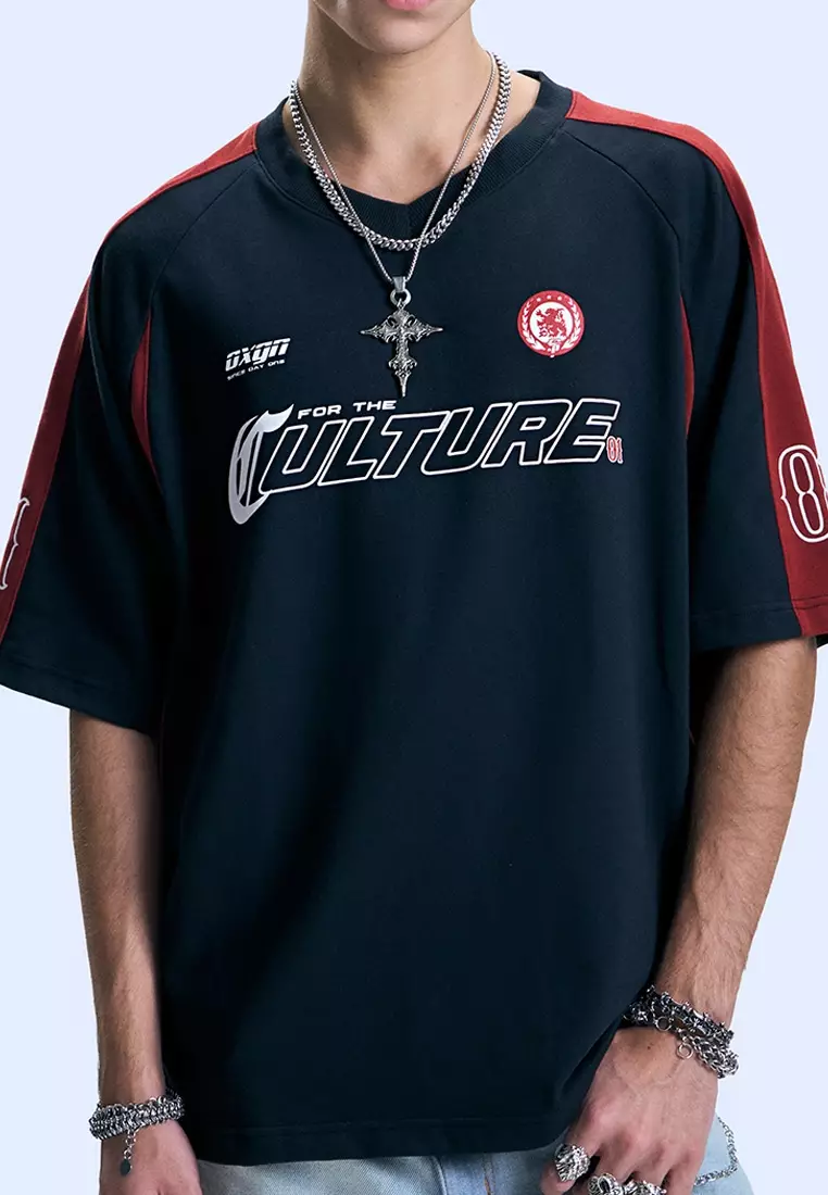 Mesh Sport Oversized T-Shirt