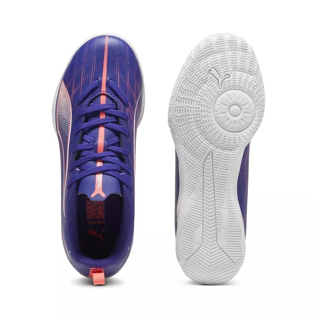 Puma Ultra 5 Play It Jr Lapislazuli 10791301 - Sepatu Futsal Anak (Biru)