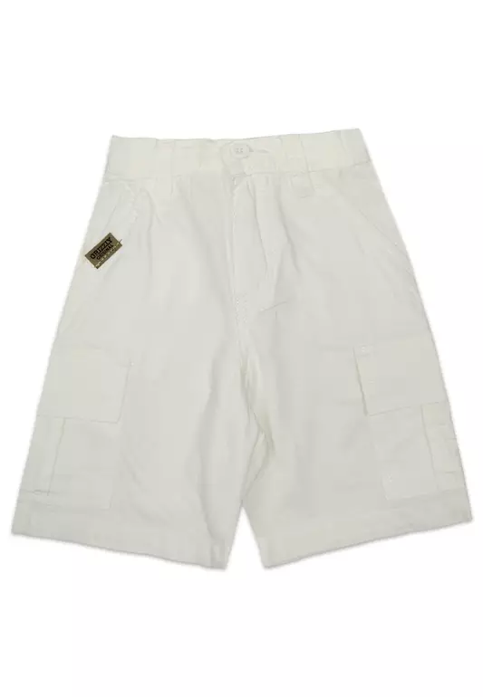 Boys Back Garter Twill Cargo Short