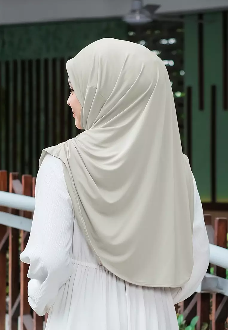 HIJAB INSTAN FATHIA - OLIVE