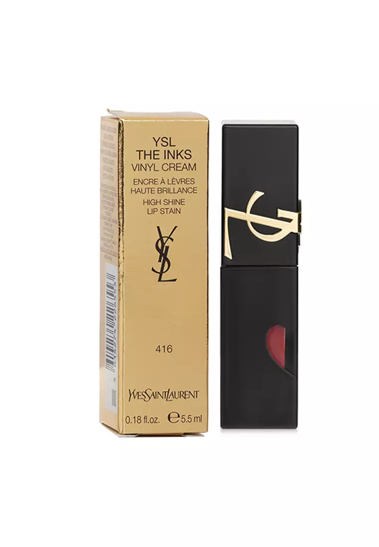 YVES SAINT LAURENT - The Inks Vinyl Cream High Shine Lip Stain - #416 Chili Provocation 5.5ml