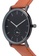 NUVEAU brown Round Face Subdial Brown Strap Watch NU245AC84OZFMY_2