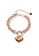 CELOVIS gold CELOVIS - Saint Heart Engravable Pendant Bracelet in Rose Gold 45716ACE0576EEGS_1