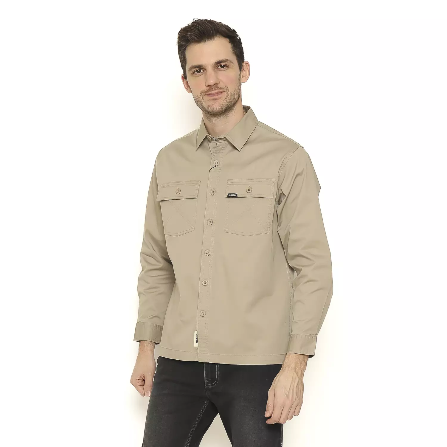 Insight Kemeja Lengan Panjang Pria Hunter Men Shirt Long Planet Surf