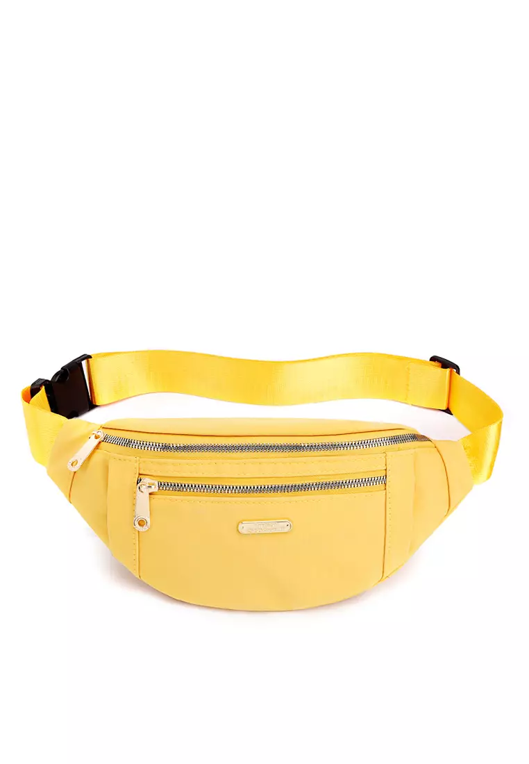 Waist on sale bag yellow