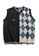 Twenty Eight Shoes black Loose Stitched Knitted Vest HH8942 3293CAA87D3379GS_2