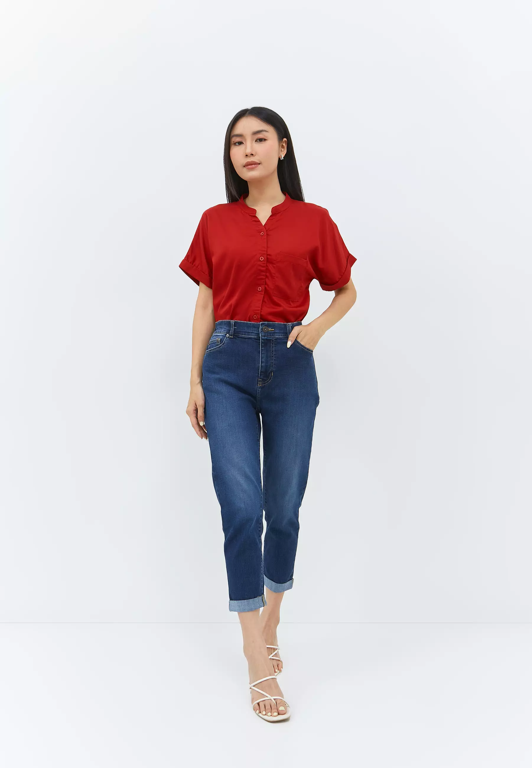 Skinny Jeans 7/8 Dark Blue (G.3806)