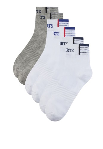 三入運動襪子,zalora 折扣碼 服飾, Socks