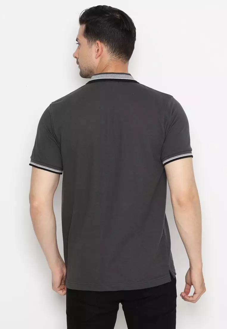 Matsuda Kaus Kerah Pria Polo Shirt Abashiri