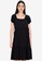 BUNTIS black Danica Nursing Maternity Dress Puff Sleeves 427AAAAD63939AGS_1