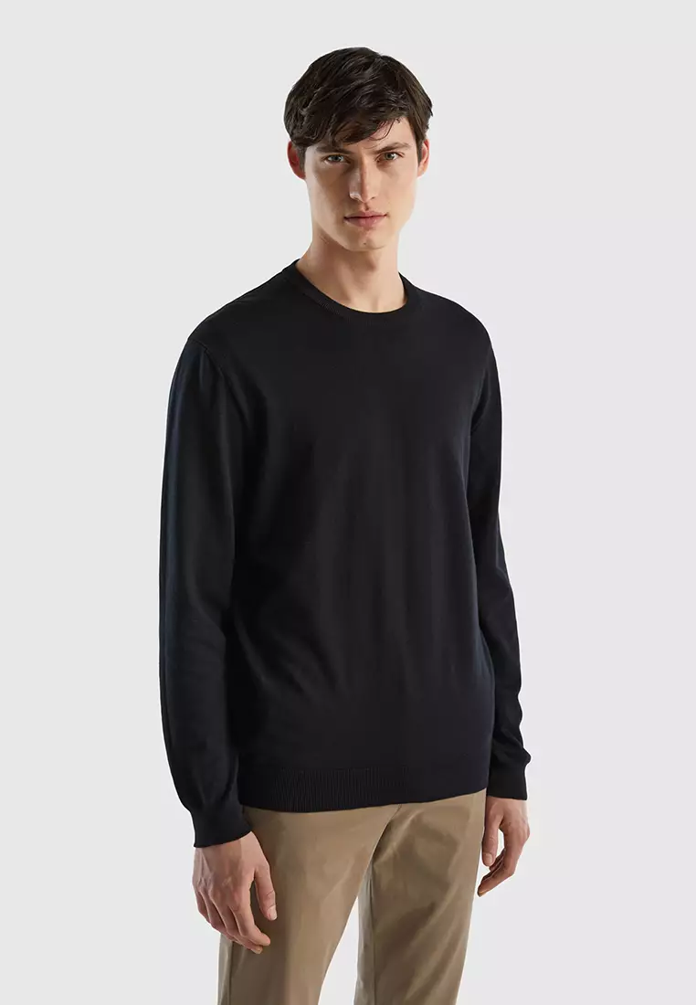United colors of deals benetton men's cotton sweatshirt